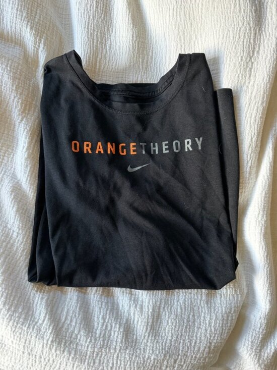 Orangetheory Coach Long Sleeve Shirt Black XS
